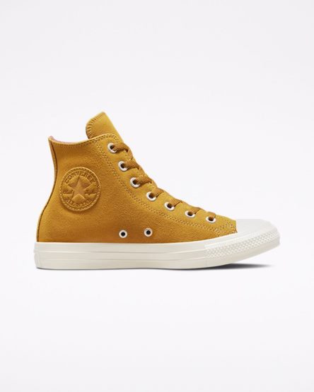 Zapatillas Altas Converse Chuck Taylor All Star Classic Mujer Amarillo | PE 4L05PE